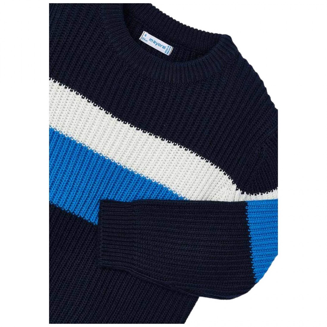 Mayoral - Maglione 94 blu/azzurro/panna