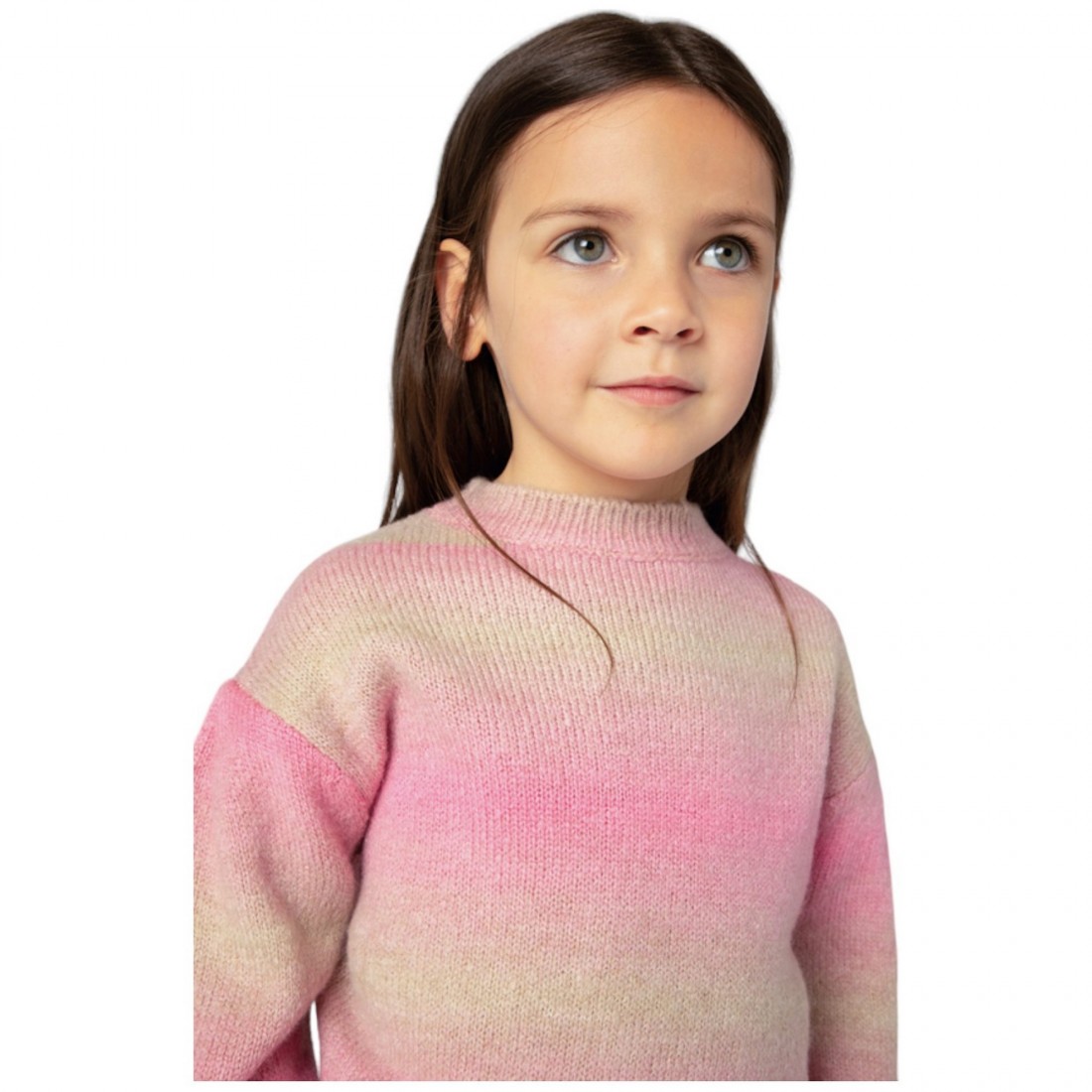 Mayoral - Maglione 26 rosa sfumato