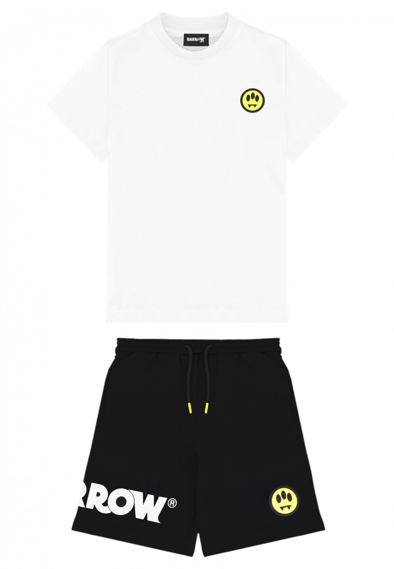 Barrow - Completo corto bianco/nero
