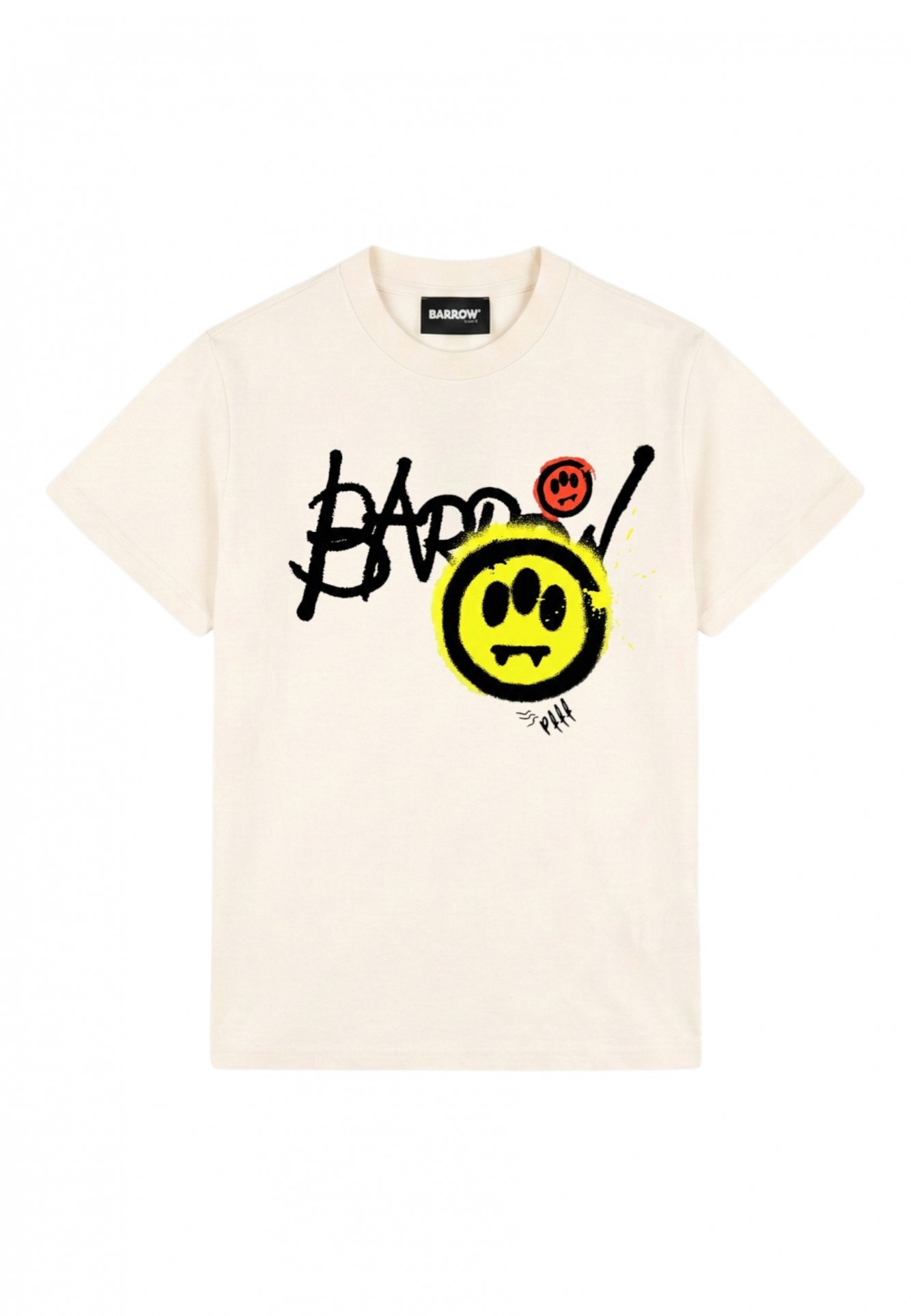 Barrow - T-shirt crema c/logo