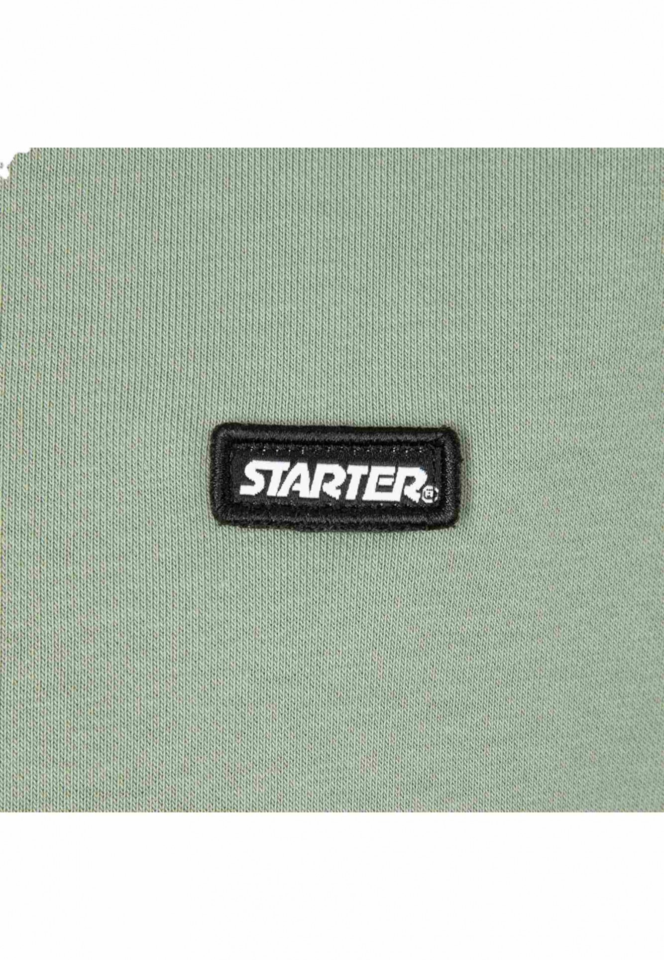 Starter - Smanicato in felpa verde