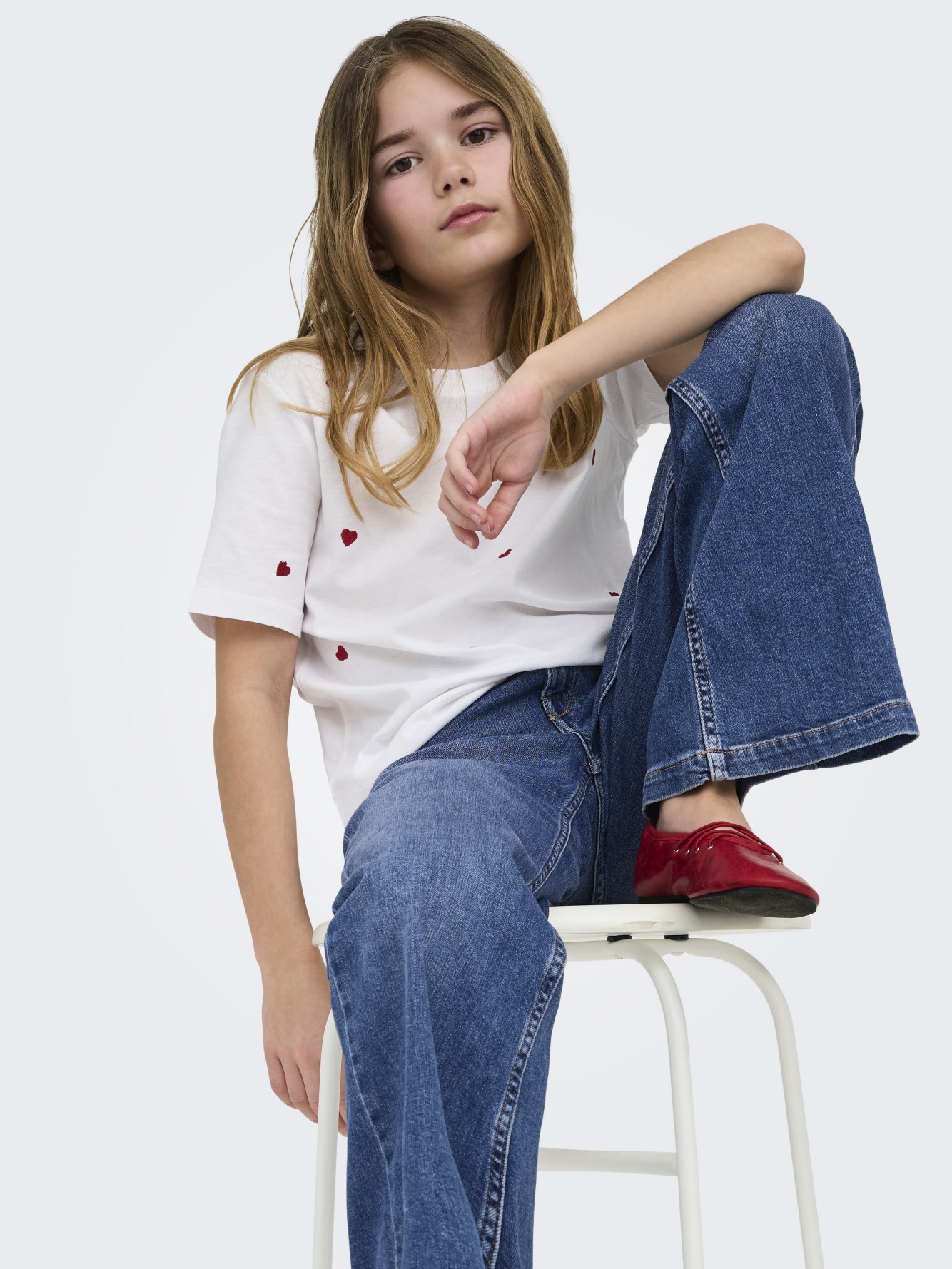 Only - Denim chiaro a zampa