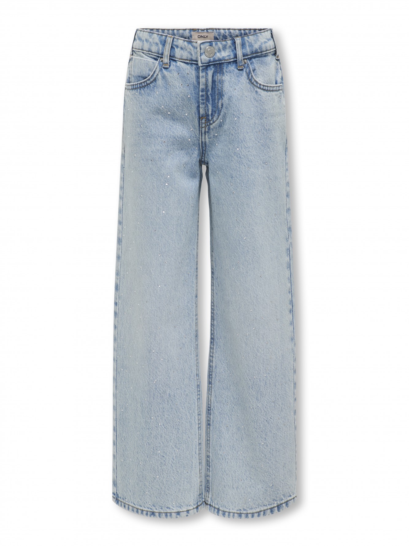 Only - Denim chiaro c/strass