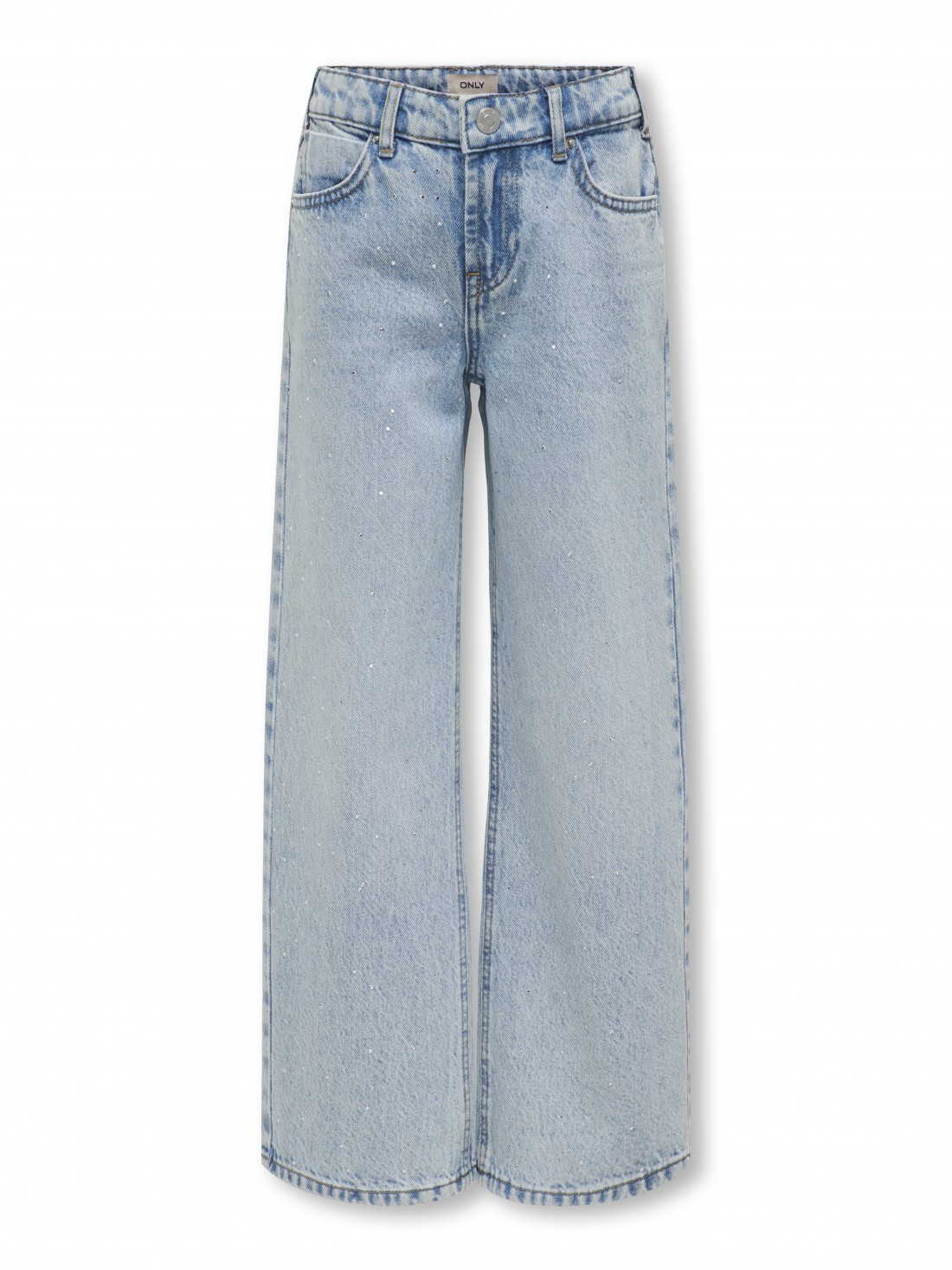 Only - Denim chiaro c/strass
