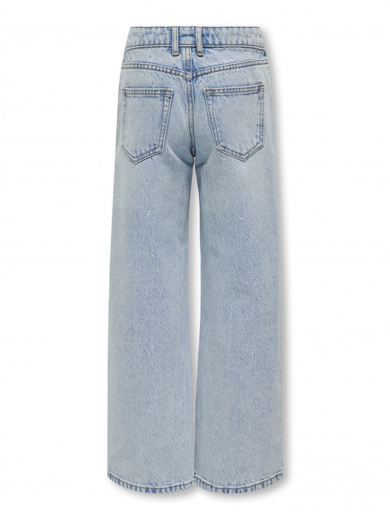 Only - Denim chiaro c/strass