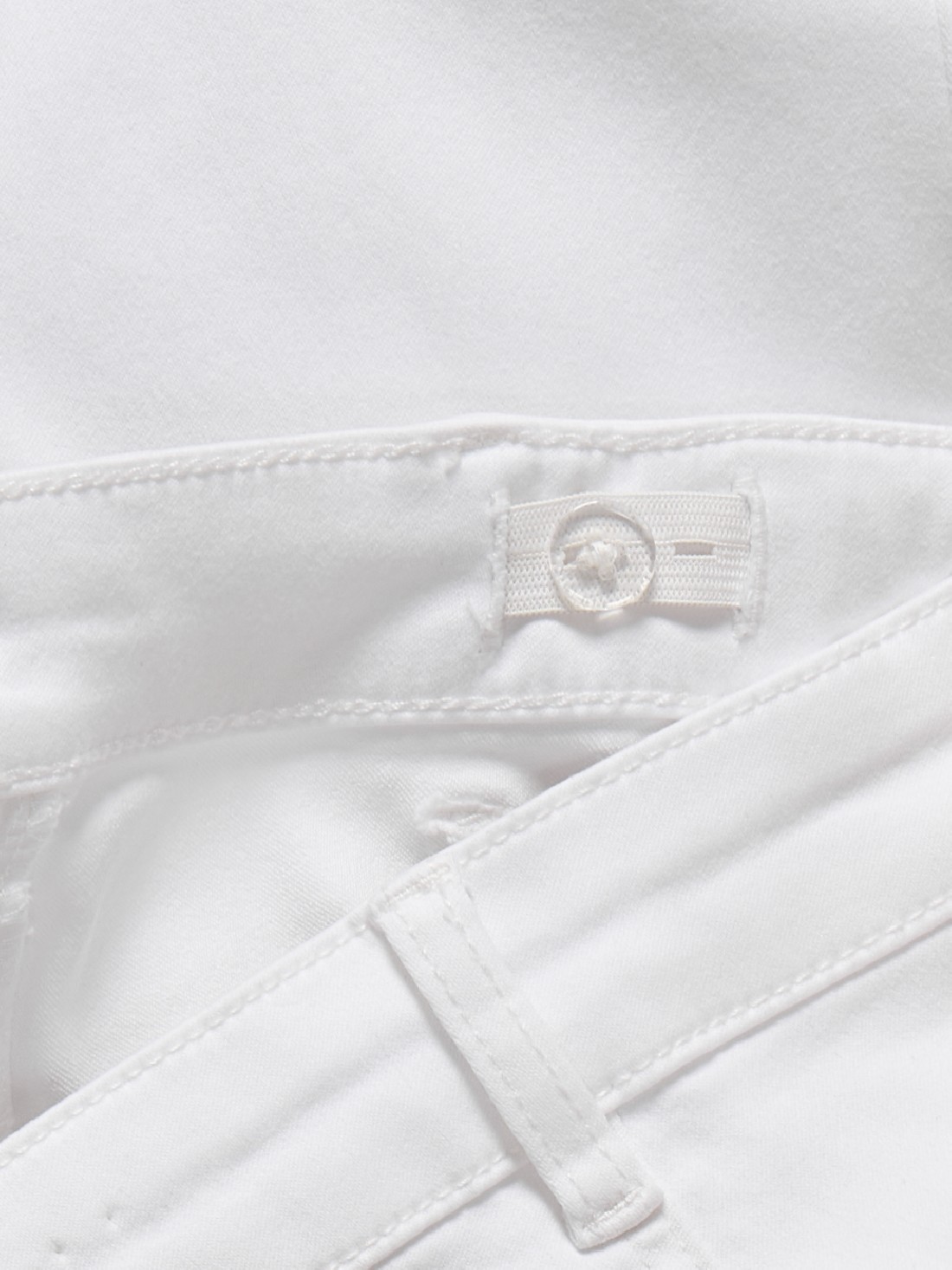 Only - Pantalone largo bianco