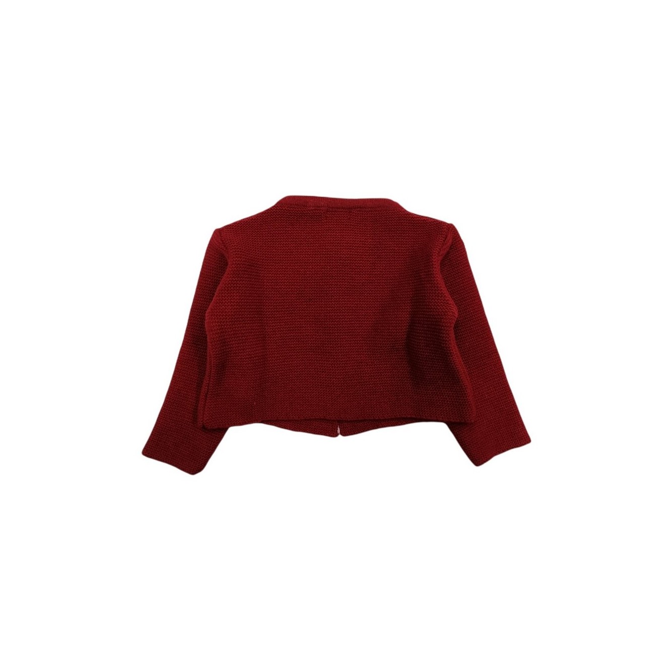 Lalalu' - Cardigan bordeaux in filo